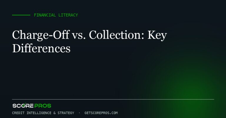 Charge-Off vs. Collection: Key Differences