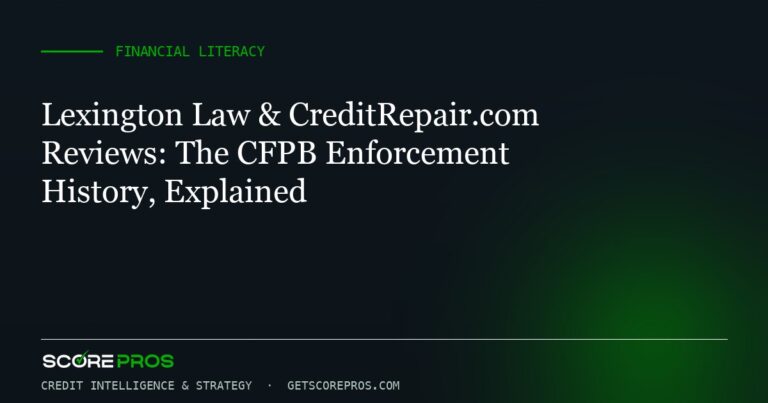 Lexington Law & CreditRepair.com Reviews: The CFPB Enforcement History, Explained