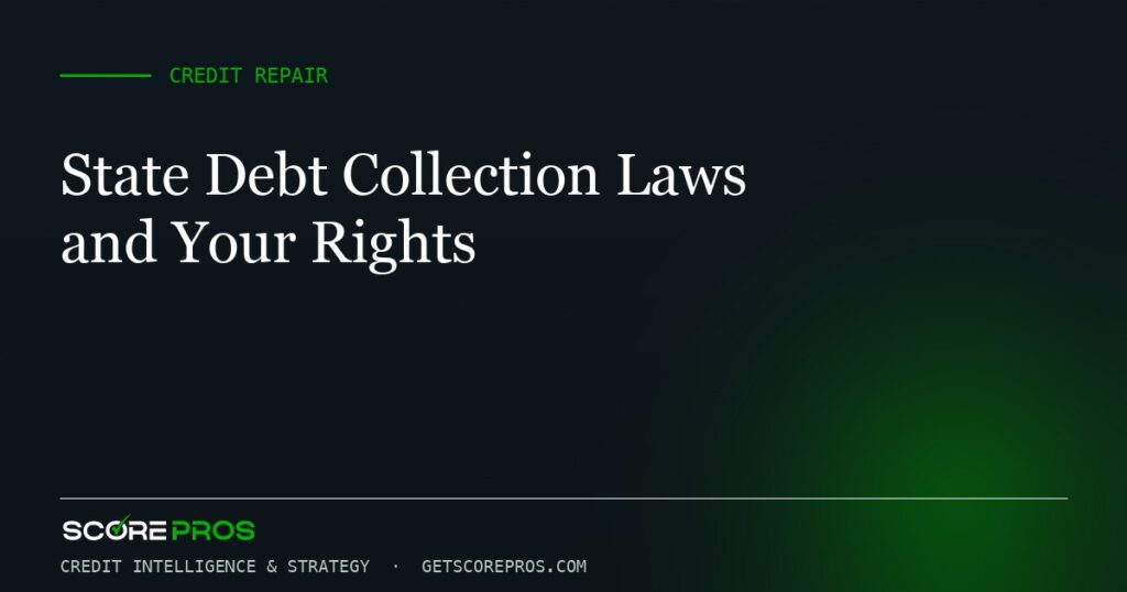 State Debt Collection Laws and Your Rights
